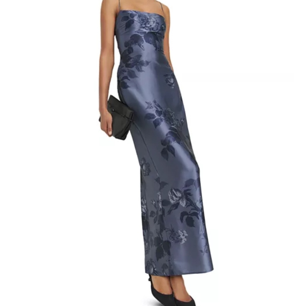 Reformation Frankie Silk Dress